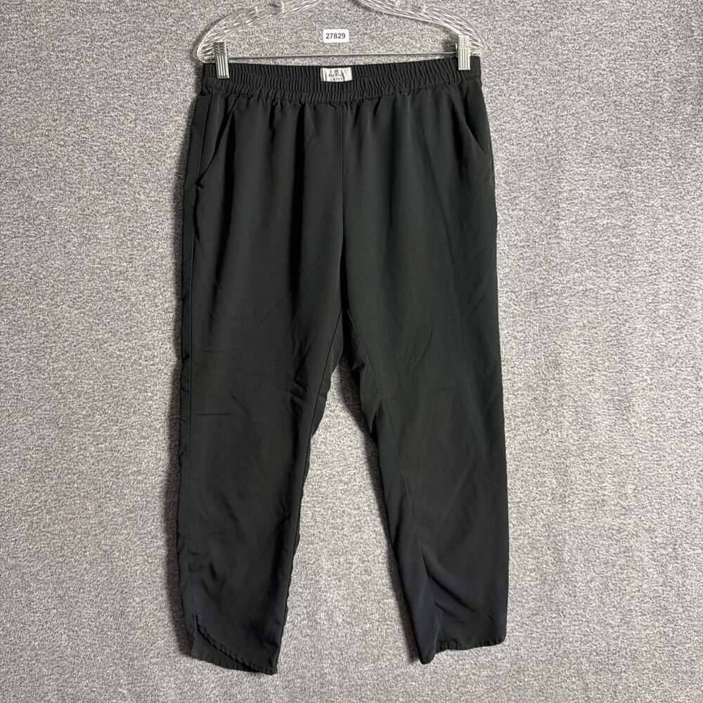 Marine Layer Women's Large Black Rayon Allison Pants